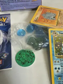 Pokemon Trading Card Game Jungle Theme Deck Water Blast open/complete Wizards 742818060660 - Image 5