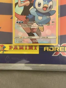 Pokemon Card Piplup 239/236 Holo Secret Rare Full Art Cosmic Eclipse - Image 2
