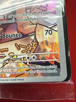 Team Rocket's Wobbuffet SEALED SV 203 Black Star Promo Card Pokemon - Image 5