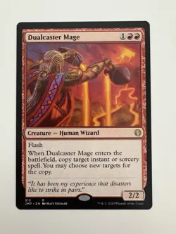 Dualcaster Mage MTG Magic the Gathering Card NM Near Mint JMP - Image 1