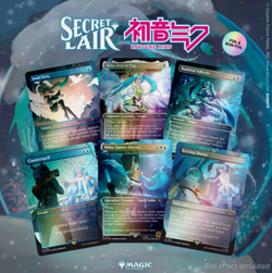 2025 SUPER DROP - SECRET LAIR X HATSUNE MIKU: WINTER DIVA EN NON-FOIL EDITION - Image 1