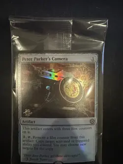Peter Parker's Camera Mtg Prerelease sealed - Image 4