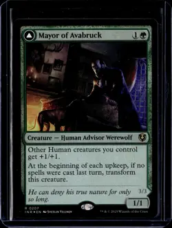 Mayor Of Avabruck - 207 - Foil - INR - NM - MTG Magic the Gathering - Image 1