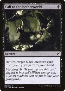 MTG Call to the Netherworld Commander 2019 Regular - Image 1