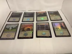 MTG Foil Basic Lands Time Spiral, Lorwyn, Shadowmoor, Etc - NM / LP - 27x - Image 1