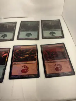 MTG Foil Basic Lands Time Spiral, Lorwyn, Shadowmoor, Etc - NM / LP - 27x - Image 3