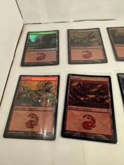 MTG Foil Basic Lands Time Spiral, Lorwyn, Shadowmoor, Etc - NM / LP - 27x - Image 4