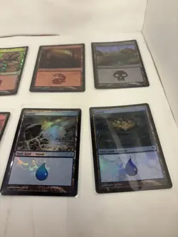 MTG Foil Basic Lands Time Spiral, Lorwyn, Shadowmoor, Etc - NM / LP - 27x - Image 5