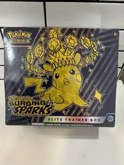 Pokemon TCG Surging Sparks Elite Trainer Box - SV08 Factory Sealed - Image 1