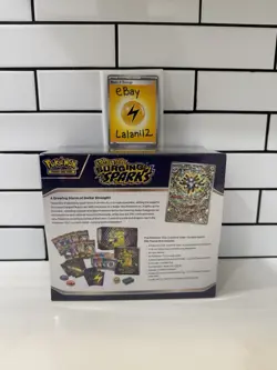 Pokemon TCG Surging Sparks Elite Trainer Box - SV08 Factory Sealed - Image 4
