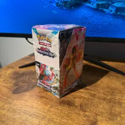 Pokemon TCG Paradox Rift Half Booster Box (18 Packs) Damaged Seal ⚠ - Image 2