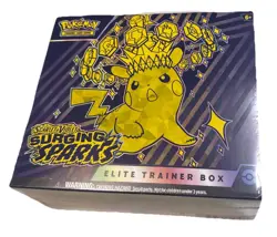 Pokemon TCG Surging Sparks Elite Trainer Box - SV08 Factory Sealed - Image 1