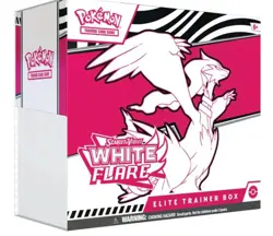 Pokemon TCG: Scarlet & Violet - WHITE FLARE Elite Trainer Box FACTORY SEALED ETB - Image 1