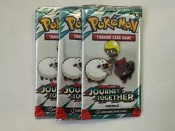 Pokemon Destined Rivals and Journey Together Fun Packs Sealed 7 Packs New - Image 3