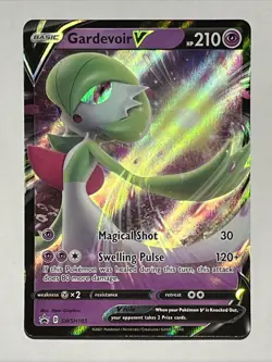 Gardevoir V SWSH105 Sword & Shield Black Star Promo Pokemon TCG Holo Promo RARE - Image 2