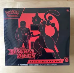 Pokemon TCG Scarlet & Violet Destined Rivals Elite Trainer Box ETB New Sealed - Image 1