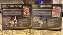 Pokemon TCG Mega Evolution Pokemon Center Elite Trainer Box ETB Set Of 2 Sealed - Image 2