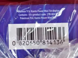 Pokemon Kanto Power Mini Tin Display Box - Image 5