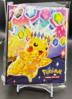 POKEMON TCG MINI BINDER PORTFOLIO SURGING SPARKS PIKACHU 2024 - Image 1