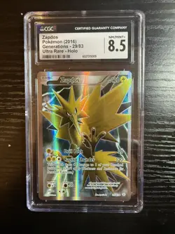 Pokemon TCG Zapdos Generations 29/83 Holo Full Art - Image 1