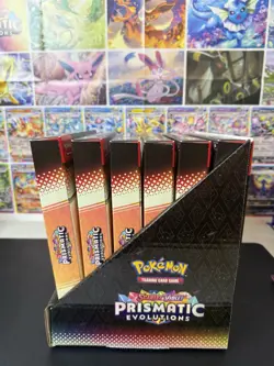 Pokemon TCG: Prismatic Evolutions - Poster Collection Sealed Lot Of 6 W/ Display - Image 3