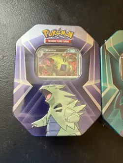 Pokemon TCG Triple Whammy Tins Set Collector Tins (Set of 3) Factory Sealed. - Image 2