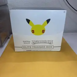 Pokemon TCG: 25th Anniversary Celebrations Elite Trainer Box (2021) 820650809439 - Image 1