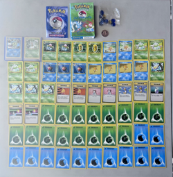 1999 Pokemon Overgrowth Theme Deck WOTC NM - MP Complete In Box Gyarados Vintage - Image 1