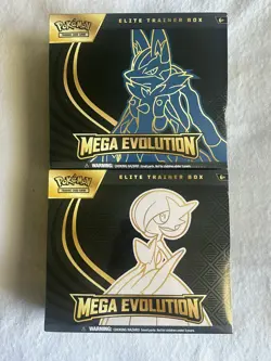 Pokemon TCG Mega Evolution Elite Trainer Box - ETB Set - LOT of (2) NEW - Sealed - Image 1