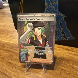 Pokemon TCG: Team Rocket’s Proton 227/182 Destined Rivals - Near Mint - Image 1