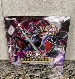 Yu-Gi-Oh! King’s Court Booster Box 1st Edition Sealed - Image 1
