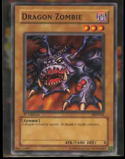 Dragon Zombie - SDY-014 - Starter Deck Yugi - 1st Edition - Common - NM - YuGiOh - Image 1