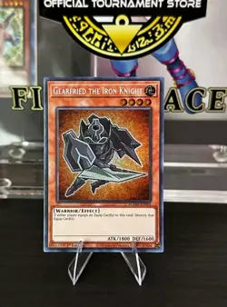 Yu-Gi-Oh! Gearfried the Iron Knight BLMM-EN004 Secret Rare - Image 1