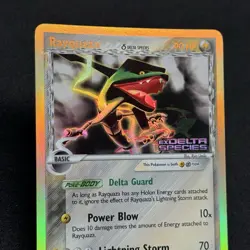 Rayquaza 13/113 Reverse Holo Stamped EX Delta Species Set 2005 Pokemon Card | LP - Image 4