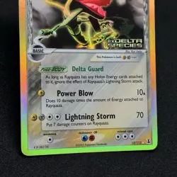 Rayquaza 13/113 Reverse Holo Stamped EX Delta Species Set 2005 Pokemon Card | LP - Image 5
