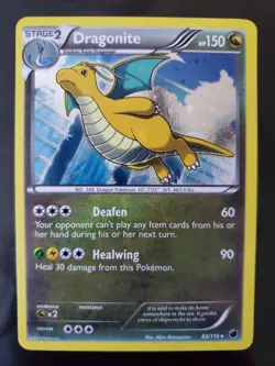 Dragonite 83/116 Cosmos Holo Pokemon TCG Card Blister Exclusive Plasma Freeze NM - Image 1