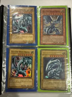 Yu-Gi-Oh Binder Collection of Cards with Holos - Image 2