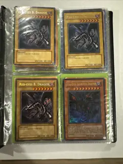 Yu-Gi-Oh Binder Collection of Cards with Holos - Image 4