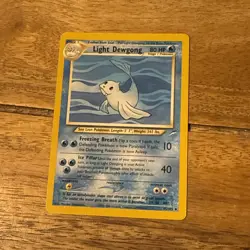 Pokemon Card Light Dewgong 45/105 Neo Destiny LP - Image 1