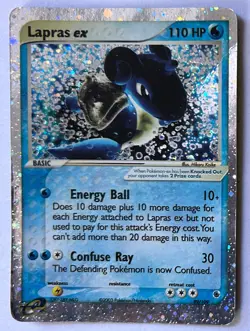 Lapras ex #99/109 Pokemon Card - Ruby & Sapphire 2003 RARE - Image 1