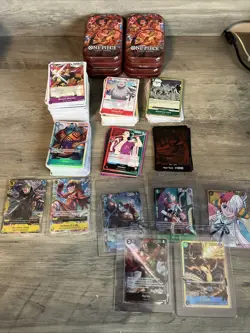 One Piece Card Game Bulk Lot 250+ Super Rare/Rare/C/UC/ Parallel - Image 1