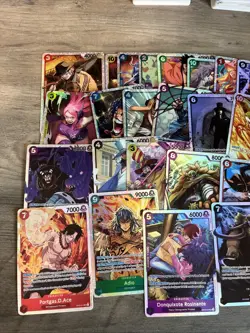 One Piece Card Game Bulk Lot 250+ Super Rare/Rare/C/UC/ Parallel - Image 2
