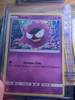 Gastly 7/12 Holo McDonald's 2019 Promo Pokemon TCG MINT CARD - Image 1