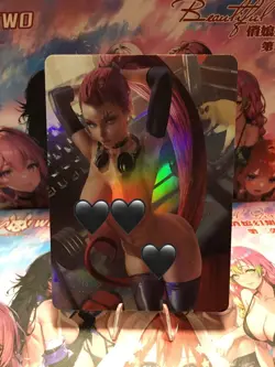 Beautiful Waifu CCG Goddess Story Anime Card Waifu Card Holo - Image 1