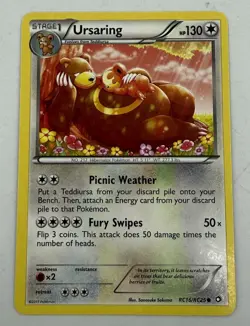 Ursaring RC16/RC25 Legendary Treasures Radiant Collection Pokemon Card NM - Image 1