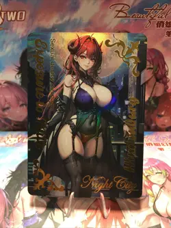 Waifu CCG Goddess Story Double Sided Anime Card Waifu Card Holo - Image 1