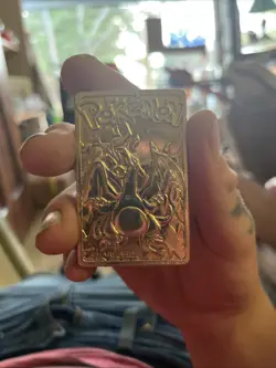 1999 Burger King Pokemon Charizard Nintendo 23K Gold Plated Trading Card - Image 3