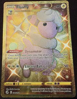 Flaaffy 280/264 - Gold Secret Rare - Fusion Strike - Pokemon Card TCG - NM - Image 1