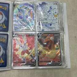 Pokemon TCG Card Lot! Mini Portfolio Binder EVERY CARD A VMAX OR HOLO! - Image 5