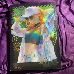 Nami ONE PIECE SR COLLECTION Goddess Story ACG Anime Holo Girl Card - Image 1